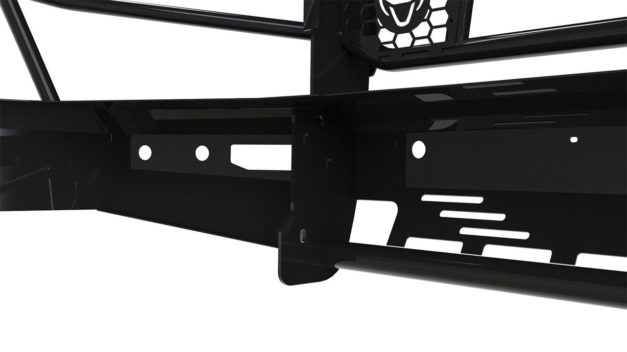 Summit Bumper With Grille Guard, Front, Camera Cutout | (19-24) Ram 1500, With Camera | FSD19HBL1C