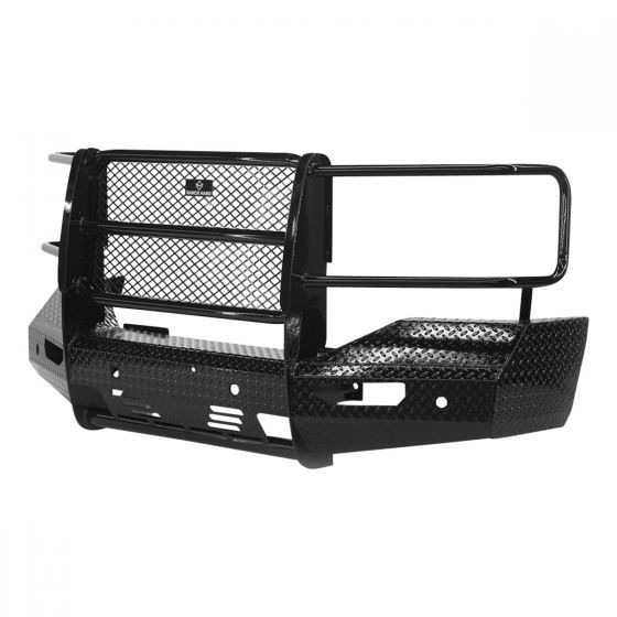 Summit Bumper With Grille Guard, Front | (16-18) Sierra 1500 | FSG16HBL1