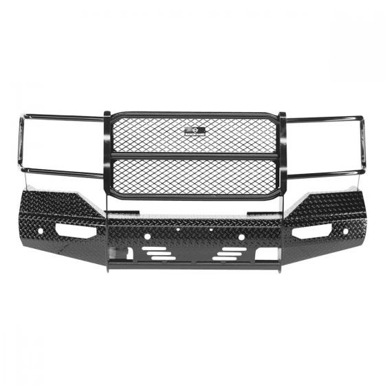 Summit Bumper With Grille Guard, Front | (16-18) Sierra 1500 | FSG16HBL1
