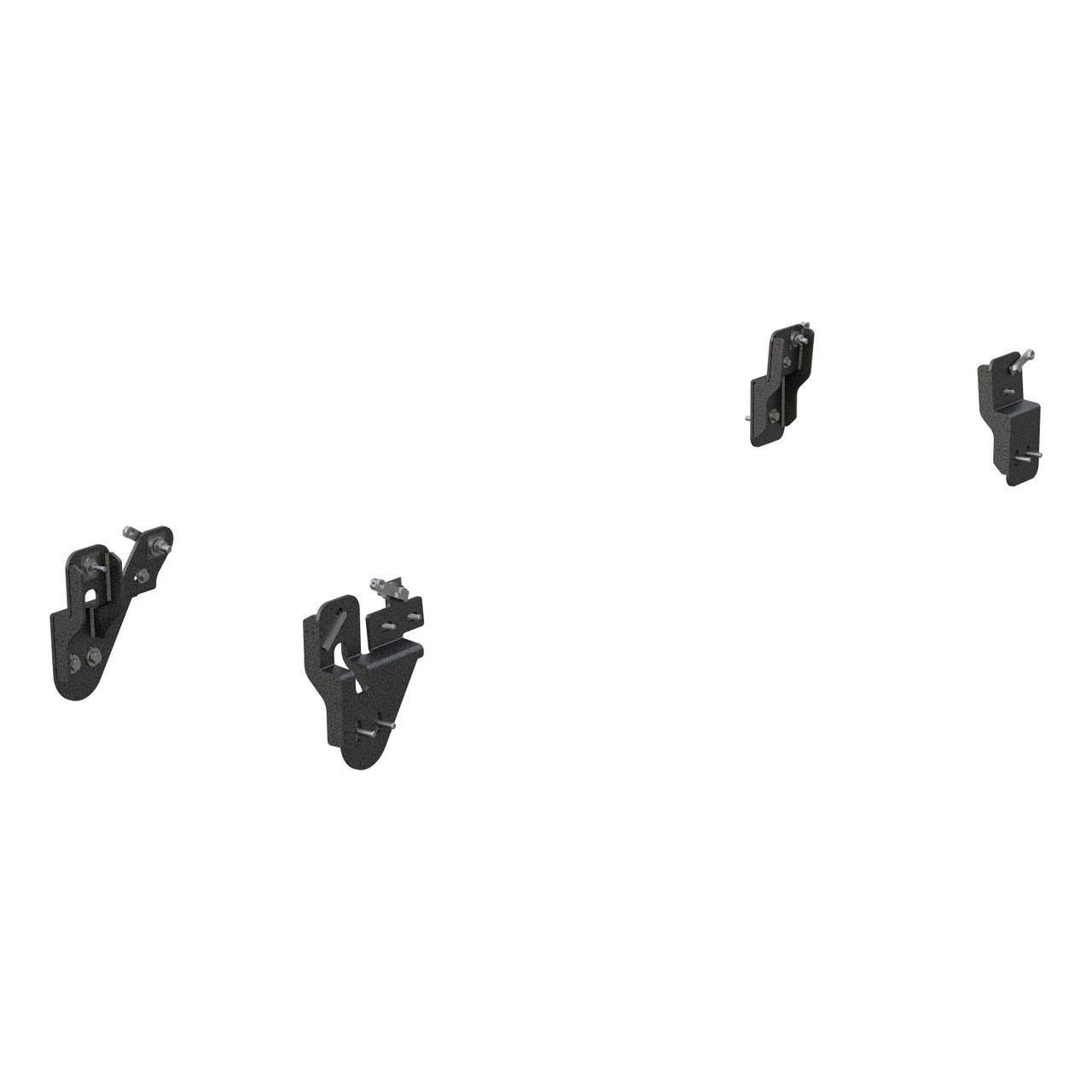 Big Step 4" Round Side Step, Black | (09-24) RAM 1500 Classic, (09-24) RAM 2500/3500, Crew Cab | AL235041