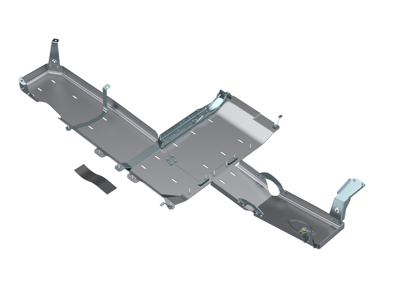 Full Bellypan Skid Plates With Oil Door, Aluminum | (18-20) Wrangler JL, 3.6L, 4 Door | JL4161