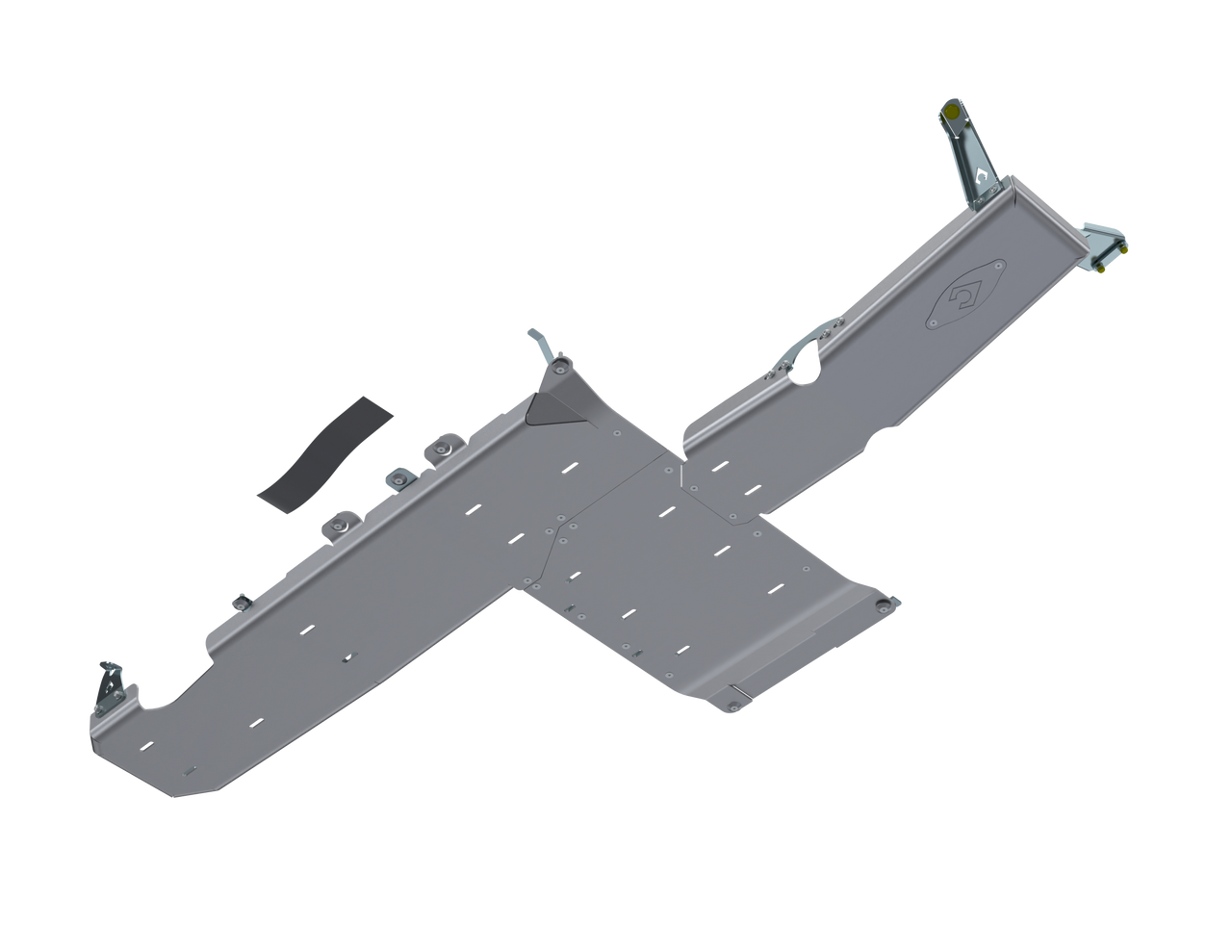 Full Bellypan Skid Plates With Oil Door, Aluminum | (18-20) Wrangler JL, 3.6L, 4 Door | JL4161