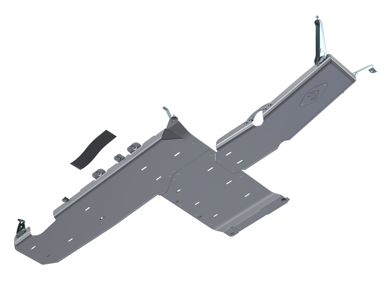 Full Bellypan Skid Plates With Oil Door, Aluminum | (21-24) Wrangler JL, 3.6L, 4 Door | JL4164