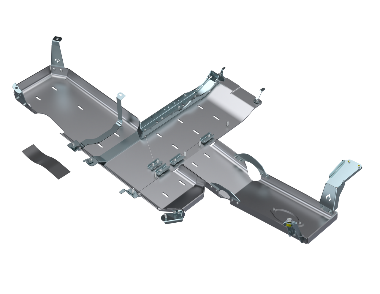 Full Bellypan Skid Plates With Oil Door, Aluminum | (18-20) Wrangler JL, 3.6L, 4 Door | JL4166