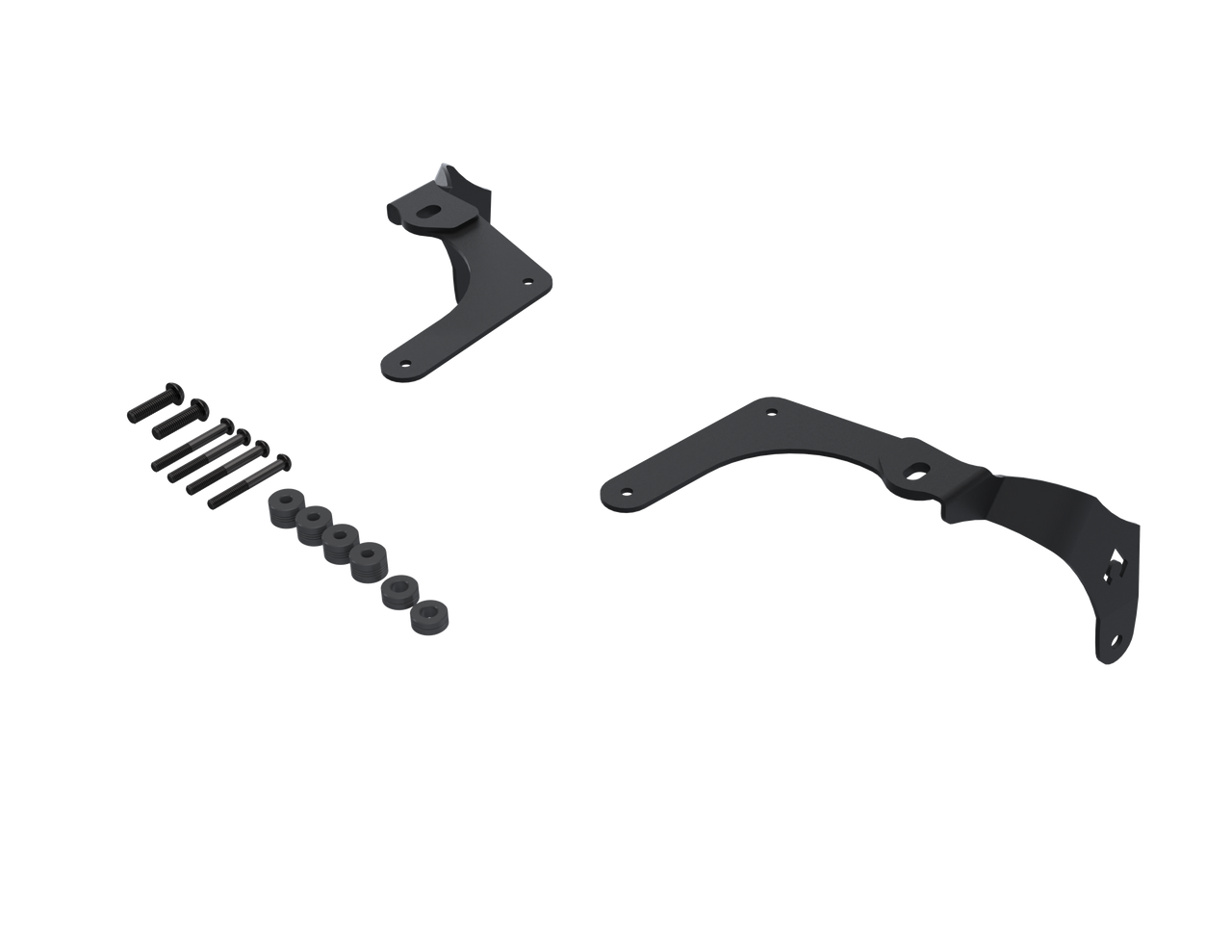 A-Pillar Single Light Surface Mounting Bracket | (18-25) Wrangler JL, (20-25) Gladiator JT, Excludes 392/Mojave | JL5606