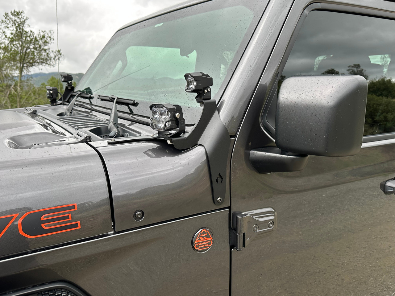 A-Pillar Dual Surface Light Mounting Bracket | (18-25) Wrangler JL, (20-25) Gladiator JT, 392/Mojave | JL5613