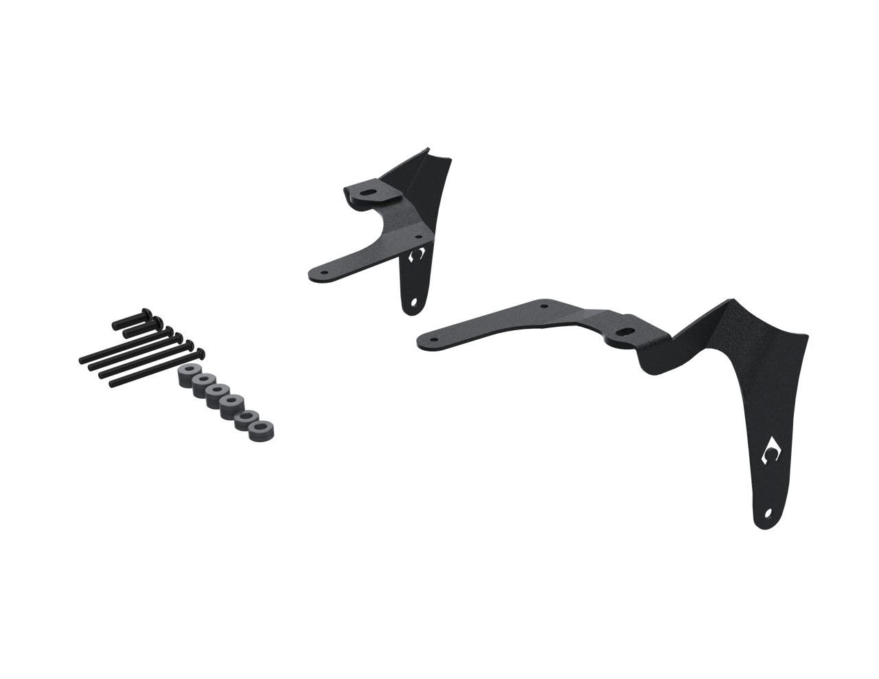 A-Pillar Single Surface LED Light Mounting Bracket | (18-25) Wrangler JL, (20-25) Gladiator JT, 392/Mojave | JL5614