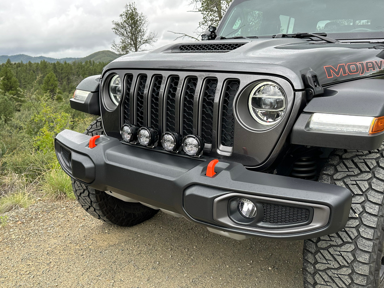 OEM Front Bumper Light Bridge Mounting Bracket | (18-25) Wrangler JL, (20-25) Gladiator JT | JL5618