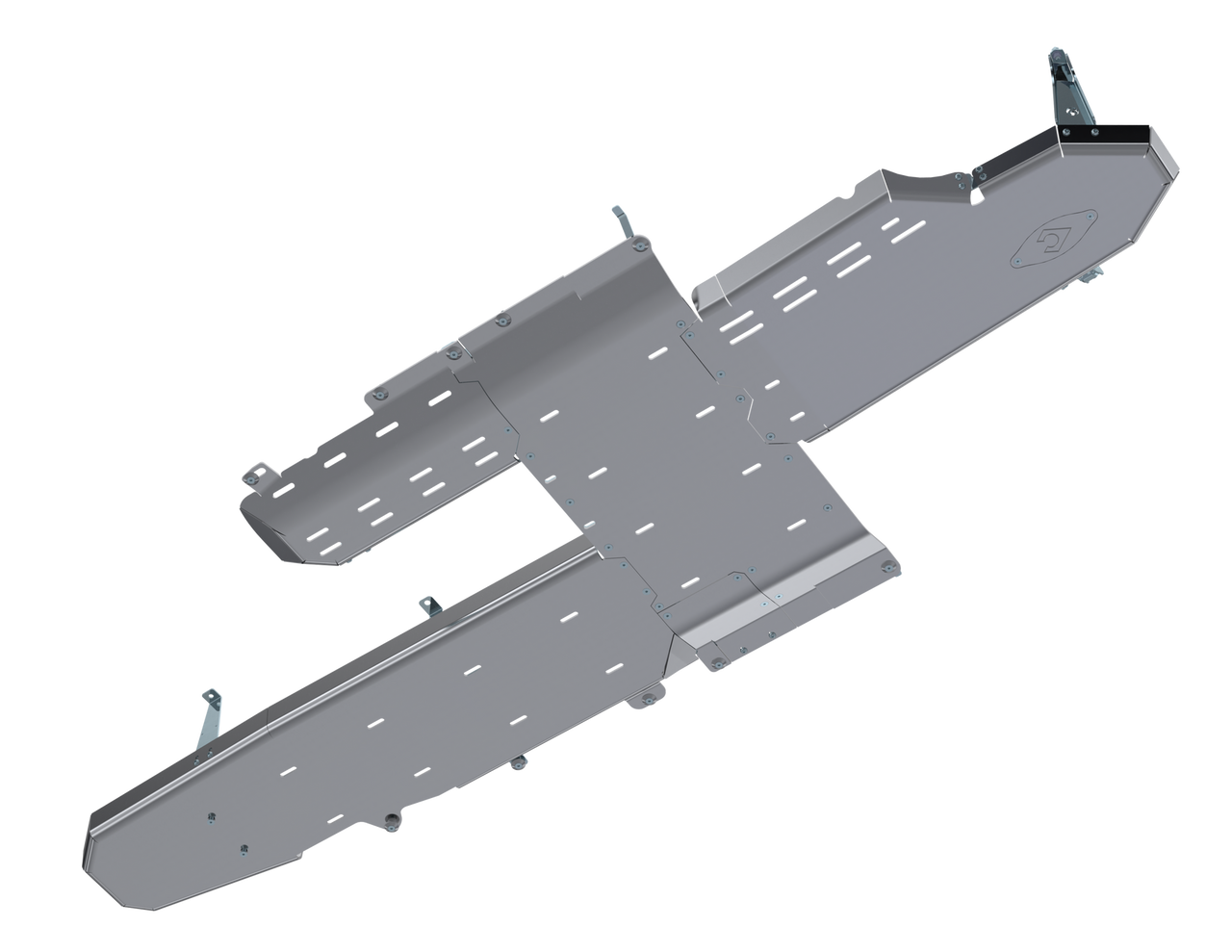 Full Bellypan Skid Plate With Oil Door, Aluminum | (20-25) Gladiator JT, 3.0L Diesel | JT4135
