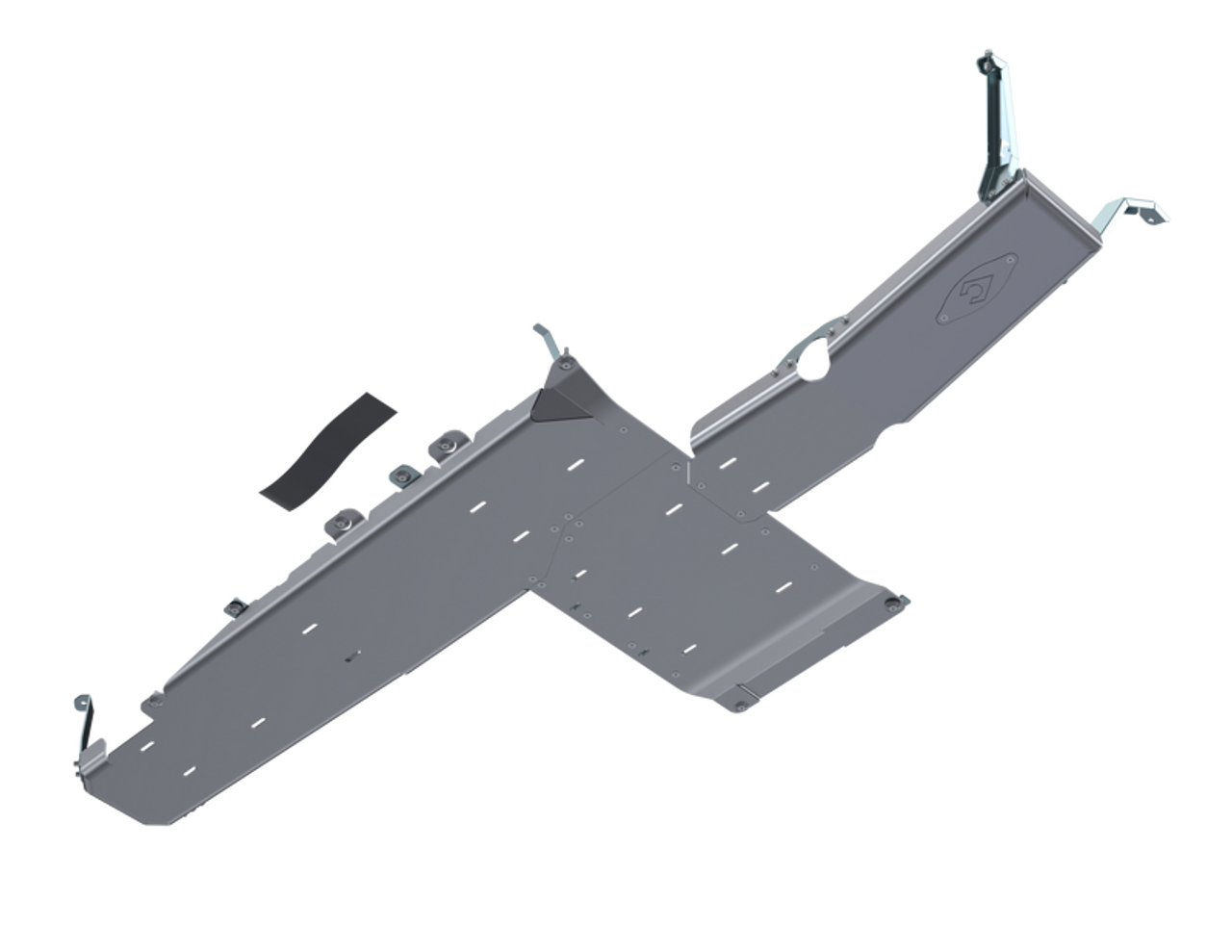 Full Bellypan Skid Plates With Oil Door, Aluminum | (20-25) Gladiator JT, 3.6L | JT4155