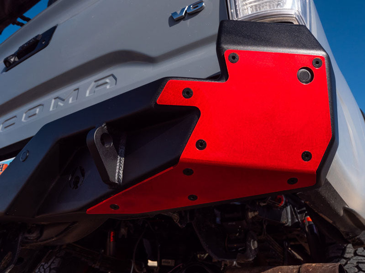 Off-Road Rear Bumper, Black, Steel | (16-23) Tacoma | TY2020