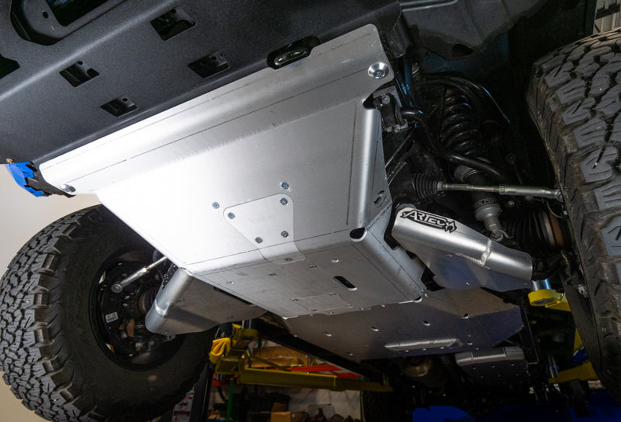 Full Bellypan/Lower Control Arms/Fuel Tank Skid Plate, Aluminum | (16-23) Tacoma | TY7060