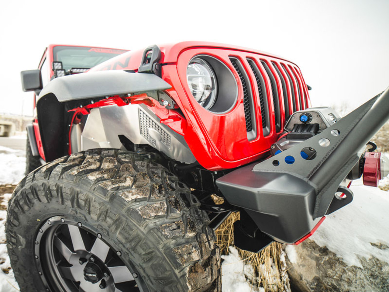 Inner Fender Liners, Front, Vented, Aluminum | (18-25) Wrangler JL, (20-25) Gladiator JT | JL5113
