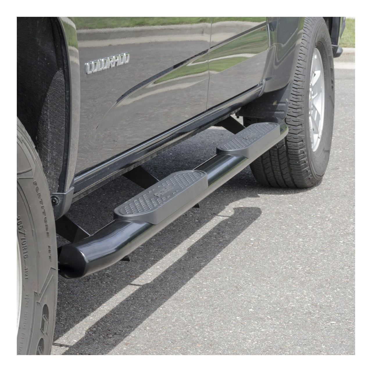 4" Oval Side Steps, Black | (15-24) Colorado/Canyon, Crew Cab | S224051