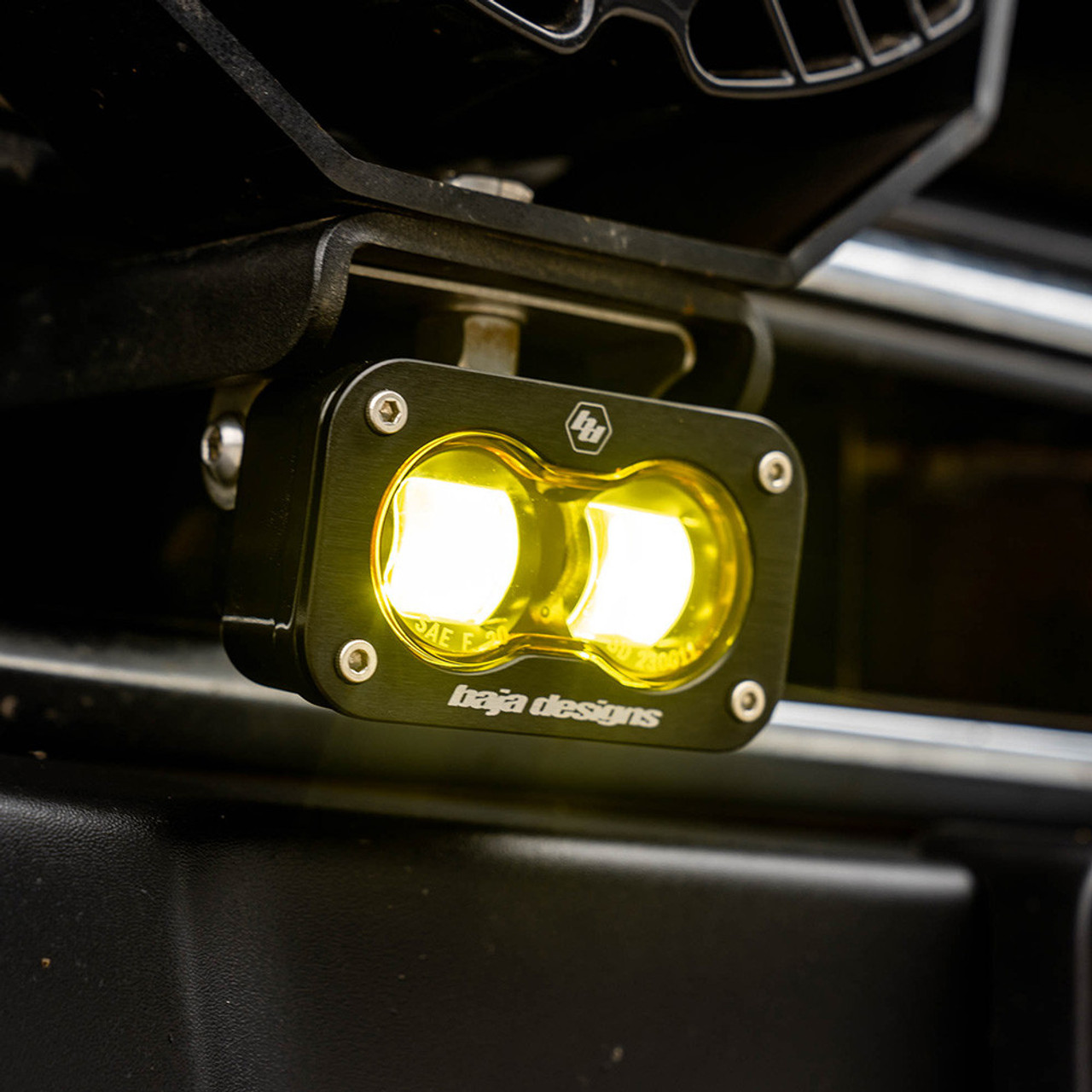 S2 SAE LED Pod Light, Pair, Spot, Amber | Universal  | 237811