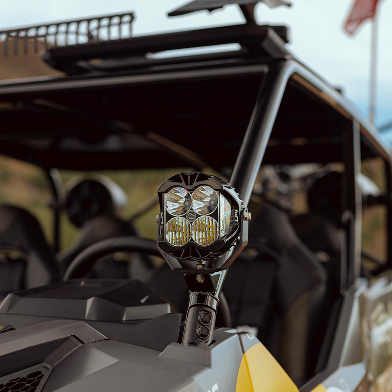 LP4 Pro LED Light Pod, Driving/Cornering, Clear | Universal  | 290003