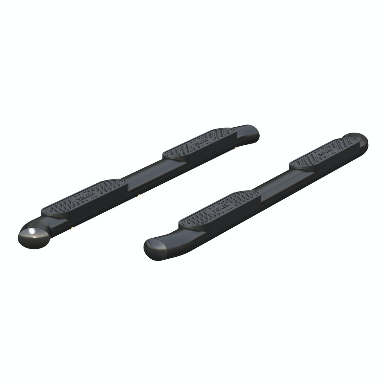 4" Oval Side Steps, Black | (19-25) Silverado/Sierra 1500, (20-25) Silverado/Sierra 2500HD/3500HD, Extended Cab | S224054
