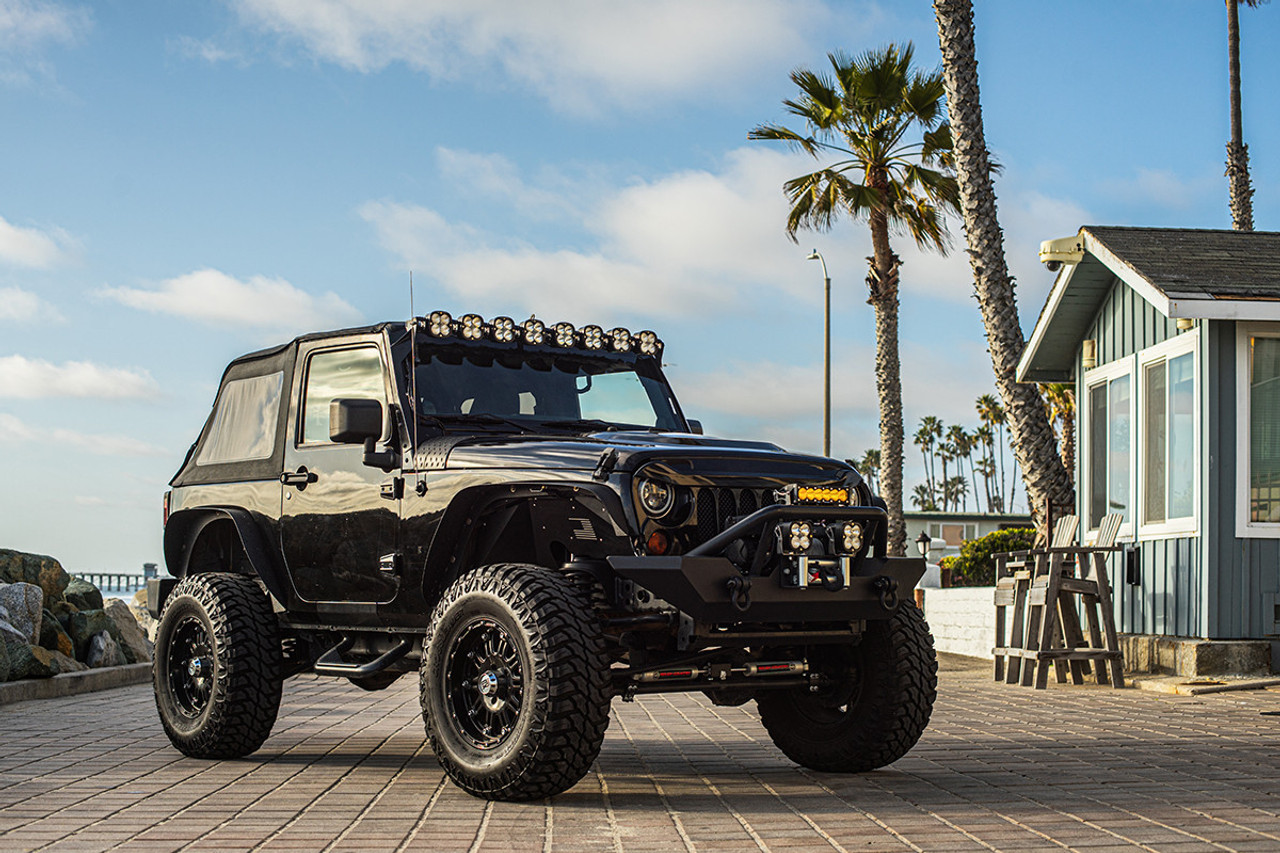 XL Linkable Roof LED Light Kit, Multi-Pattern, Clear | (07-18) Wrangler JK  | 447099
