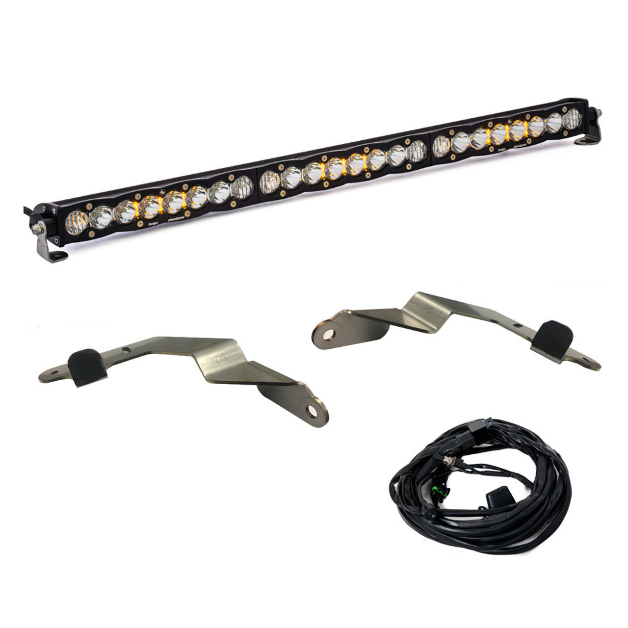 S8 Grille Mount LED Light Kit, 30" LED Light Bar, Driving/Cornering, Clear | (14-21) Tundra  | 447160