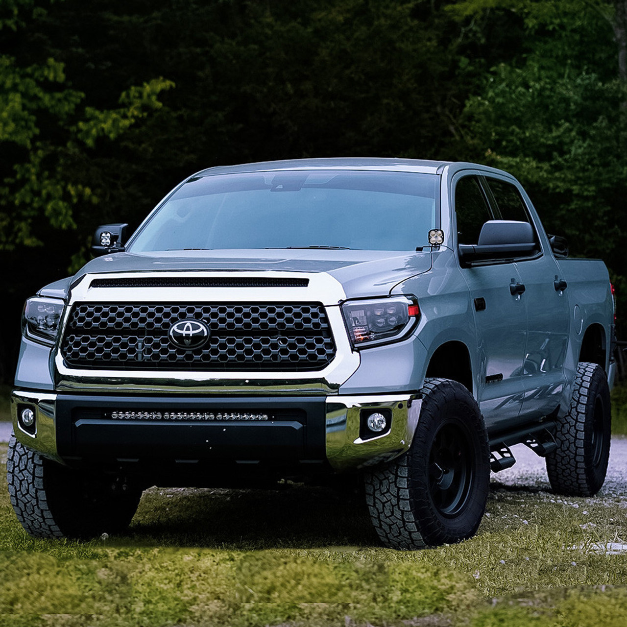 S8 Grille Mount LED Light Kit, 30" LED Light Bar, Driving/Cornering, Clear | (14-21) Tundra  | 447160