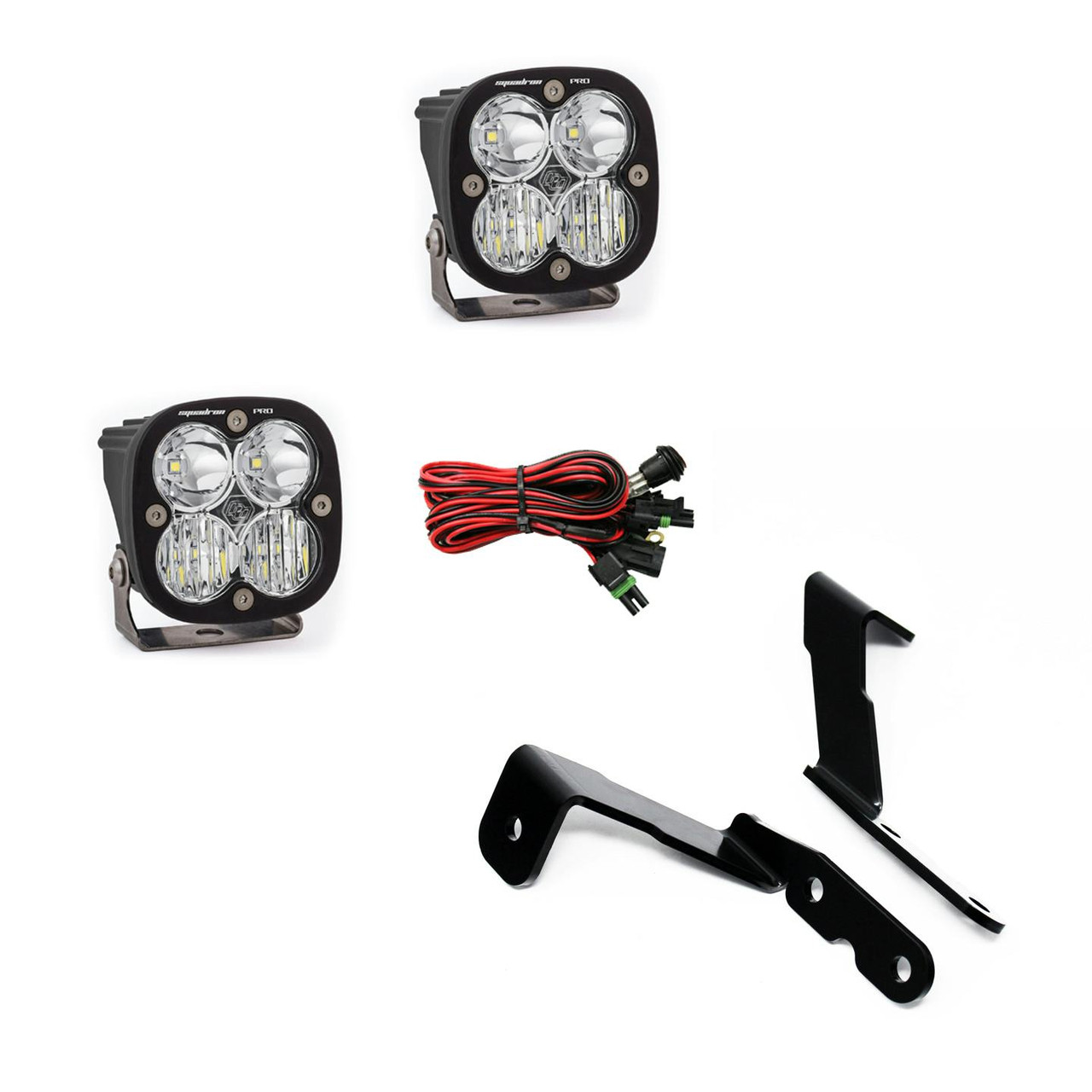 Squadron Pro A-Pillar LED Light Kit, Spot, Clear | (07-13) Silverado/Sierra 1500, (07-13) Silverado/Sierra 2500/3500HD  | 447576