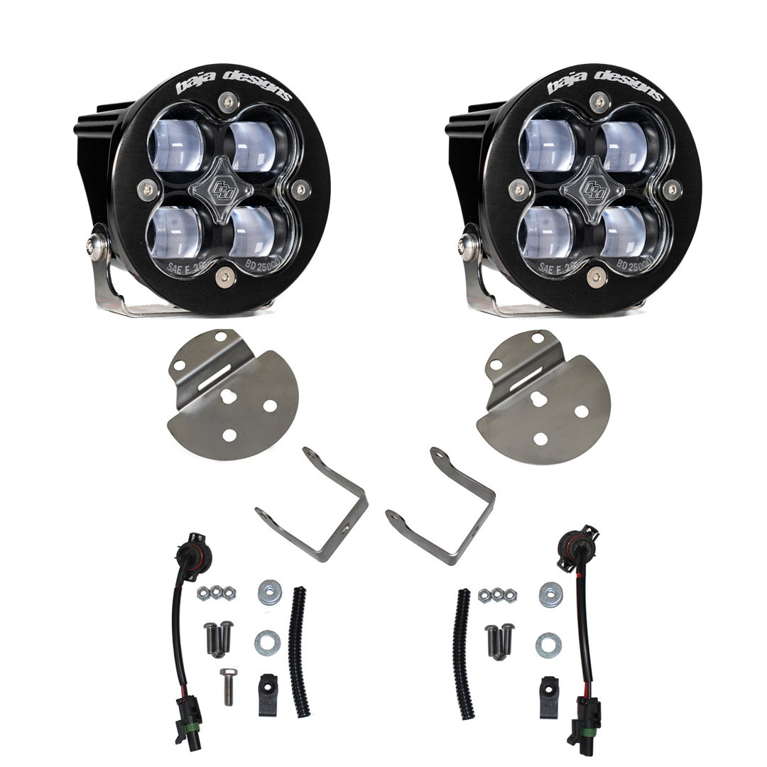 Squadron SAE Fog Pocket LED Light Kit, Fog, Clear | (15-19) Colorado/Canyon, (15-19) Silverado/Sierra 2500/3500HD  | 447615