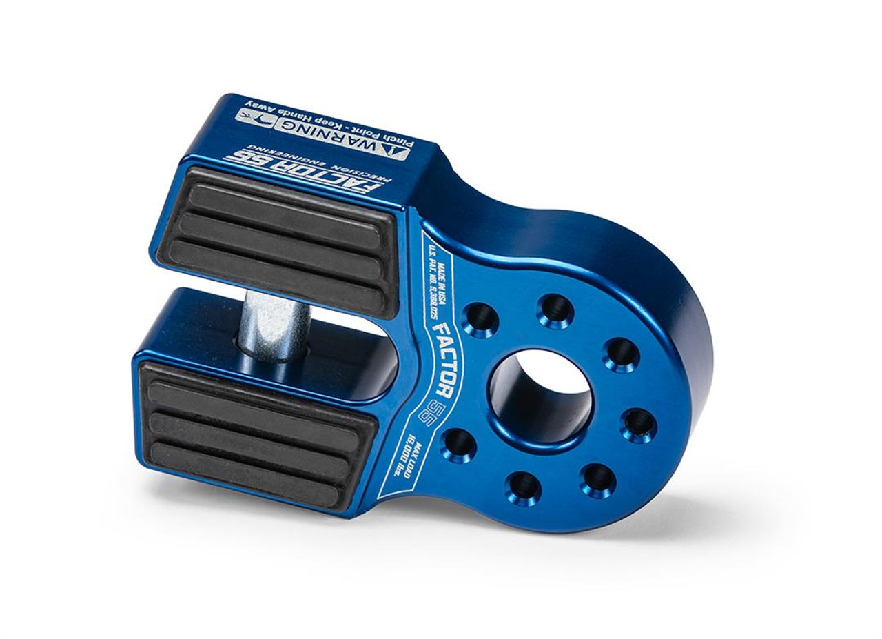 FlatLink Winch Shackle Mount , Blue | Universal | 00050-02