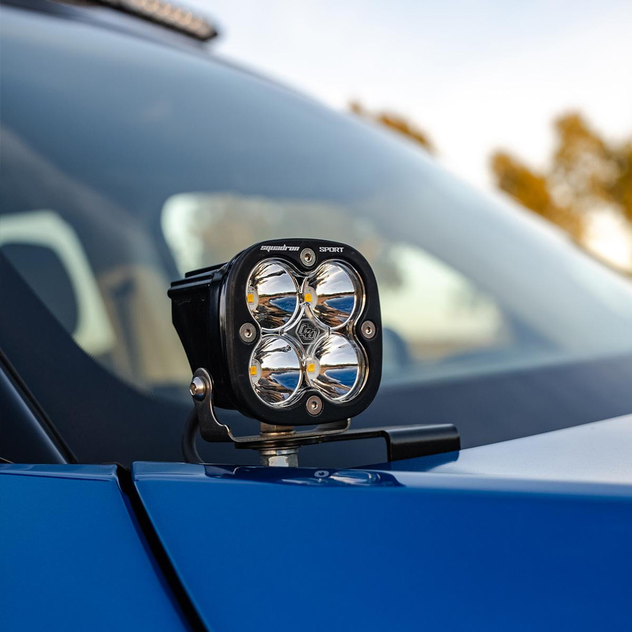 Squadron Sport A-Pillar LED Light Kit, Spot, Clear | (21-24) Bronco Sport  | 447687