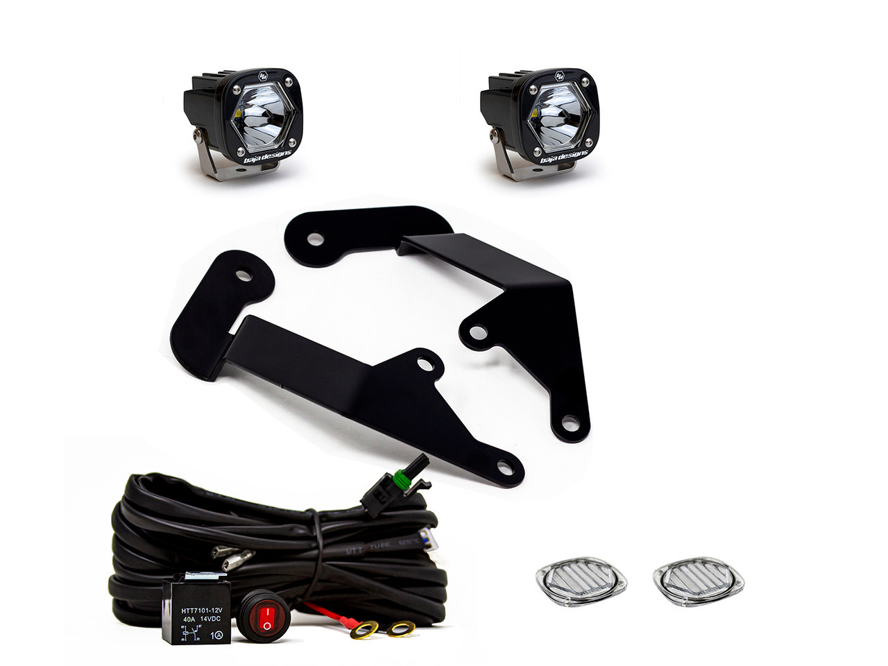 S1 A-Pillar LED Light Kit, Spot, Clear | (21-24) Bronco Sport  | 447688