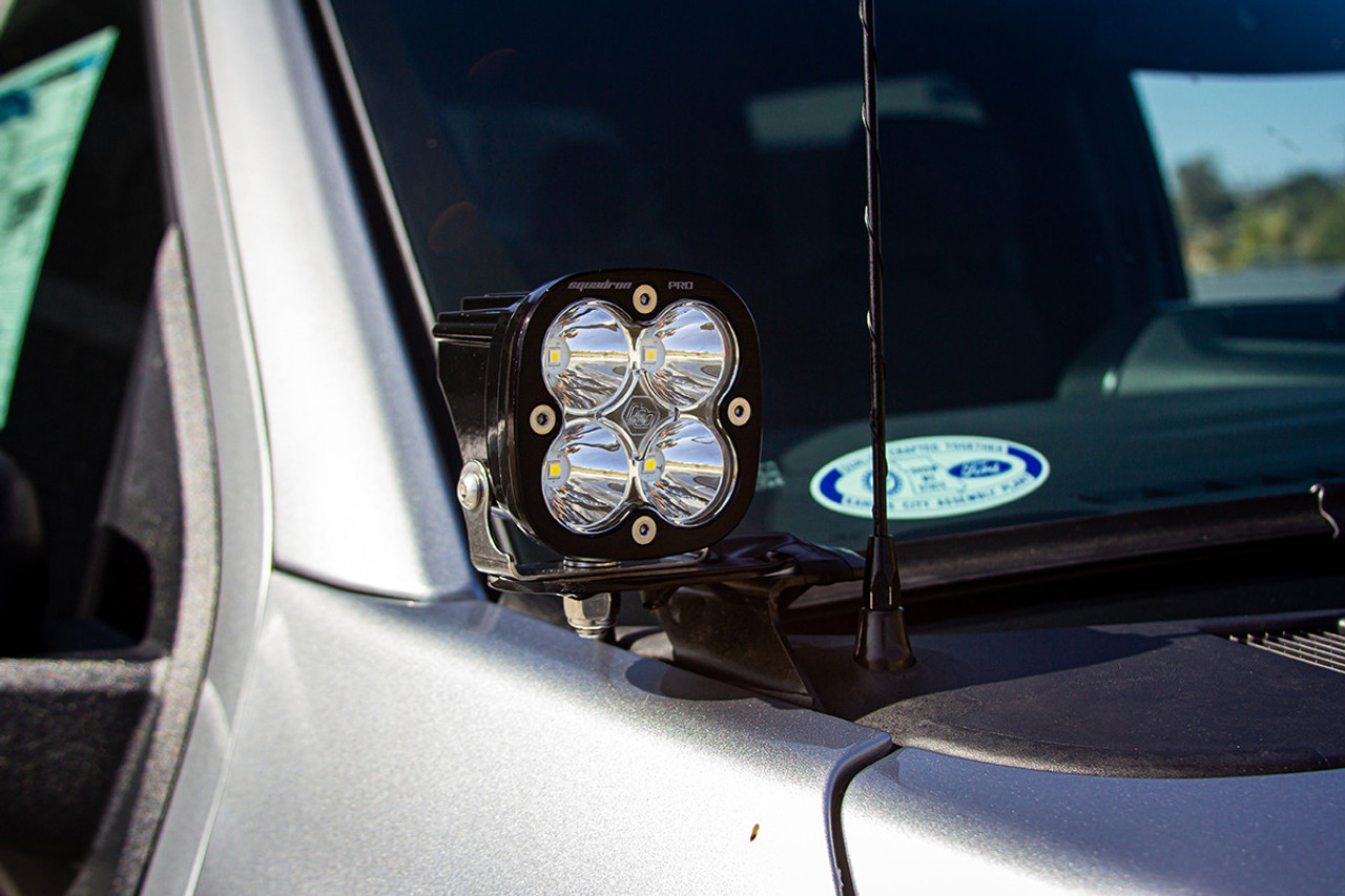 Squadron Pro A-Pillar LED Light Kit, Spot, Clear | (21-22) F-150  | 447696
