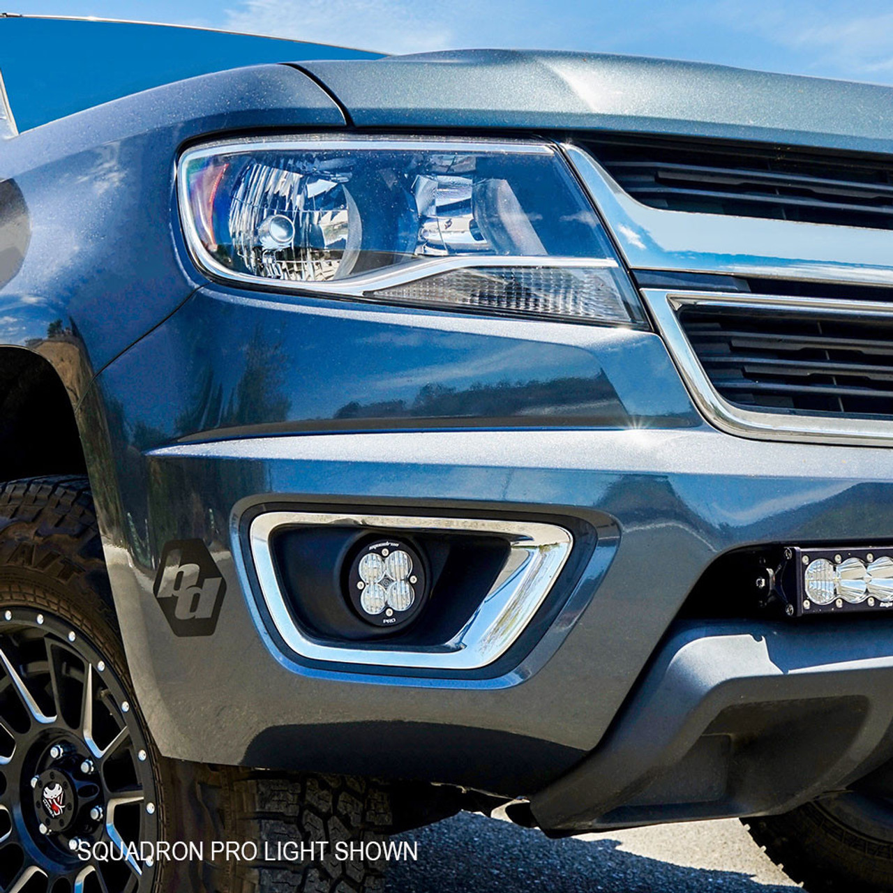 Squadron SAE Fog Pocket LED Light Kit, Fog, Amber | (15-19) Colorado/Canyon, (15-19) Silverado/Sierra 2500/3500HD  | 447715