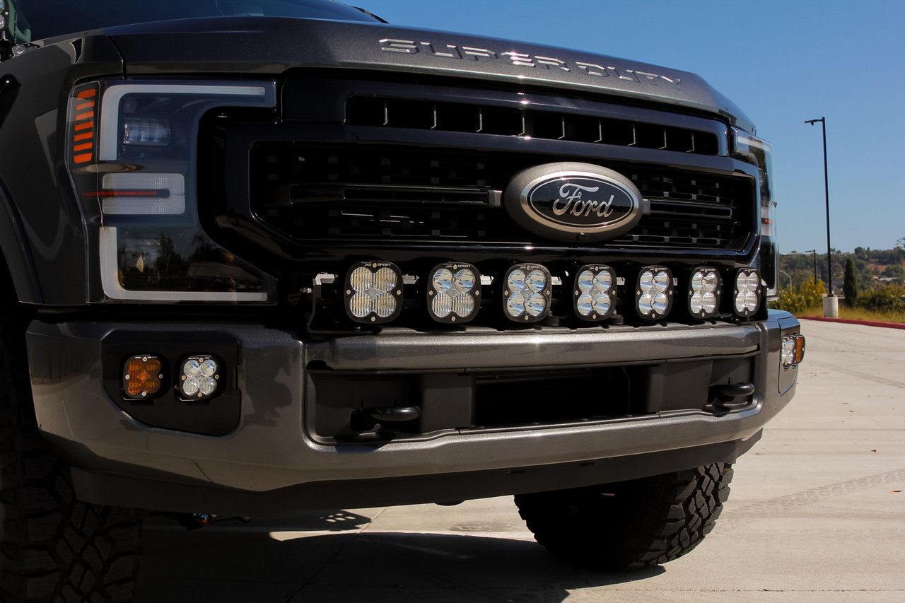 XL Linkable Roof LED Light Kit, Multi-Pattern, Clear, Upfitter Harness | (20-22) Super Duty F-250/F-350  | 447732UP