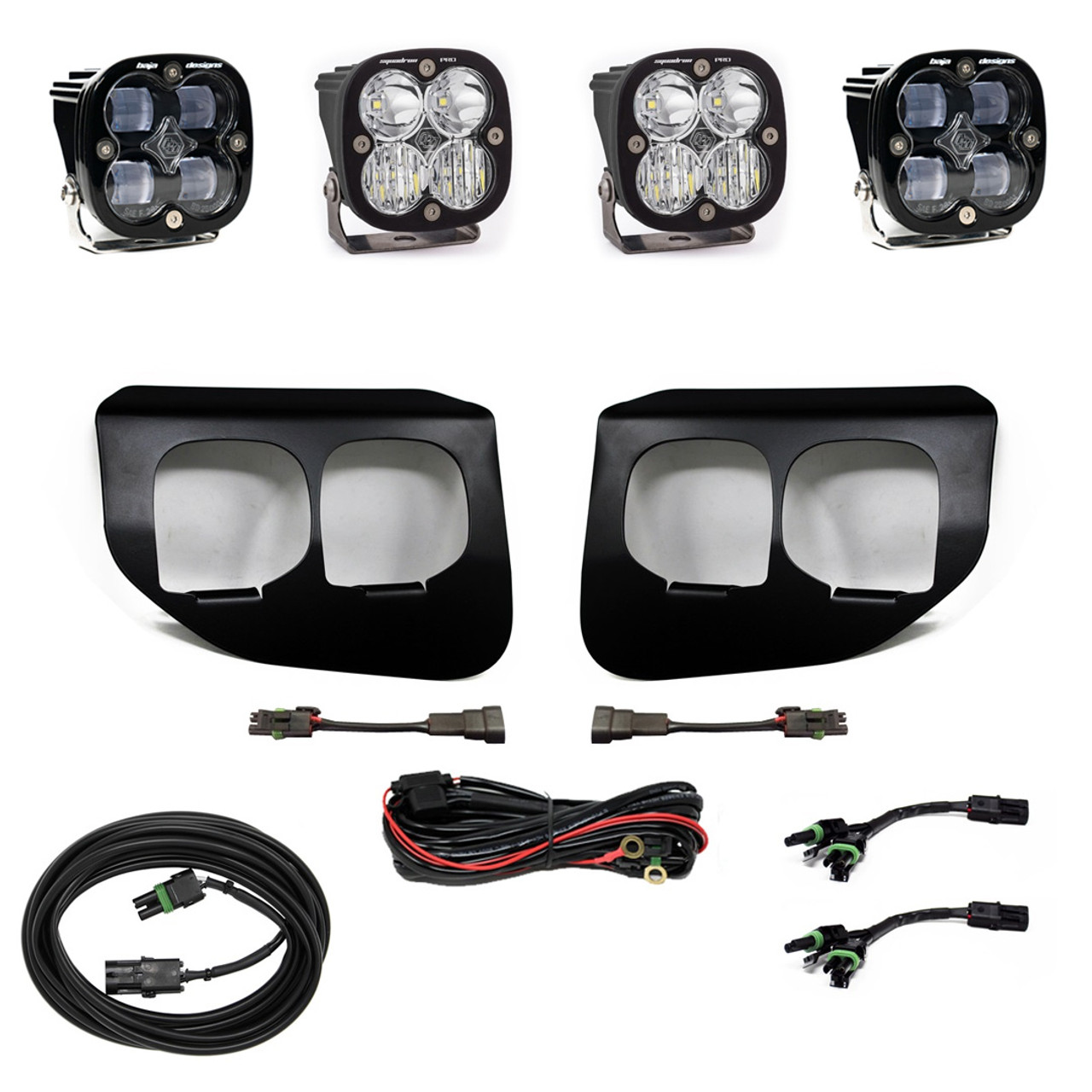 Squadron Pro SAE Fog Pocket LED Light Kit, Fog, Clear | (20-22) Super Duty F-250/F-350  | 447736