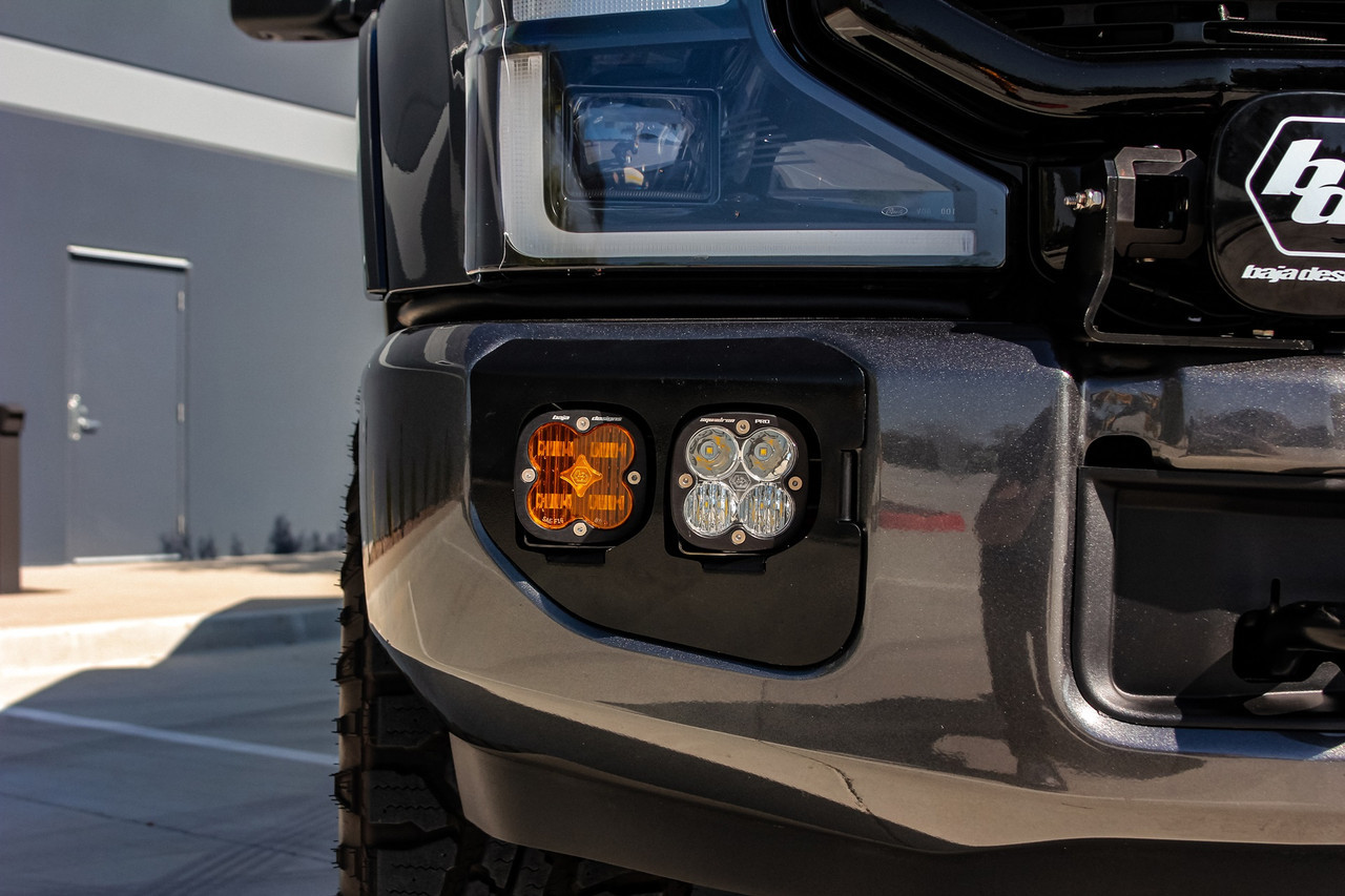 Squadron Sport SAE Fog Pocket LED Light Kit, Fog, Clear, Upfitter Harness | (20-22) Super Duty F-250/F-350  | 447738UP