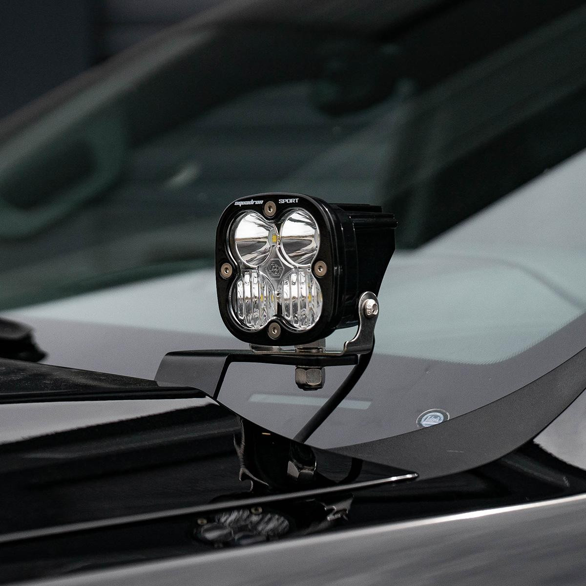 Squadron Sport A-Pillar LED Light Kit, Driving/Cornering, Clear | (19-22) Sierra 1500  | 447742