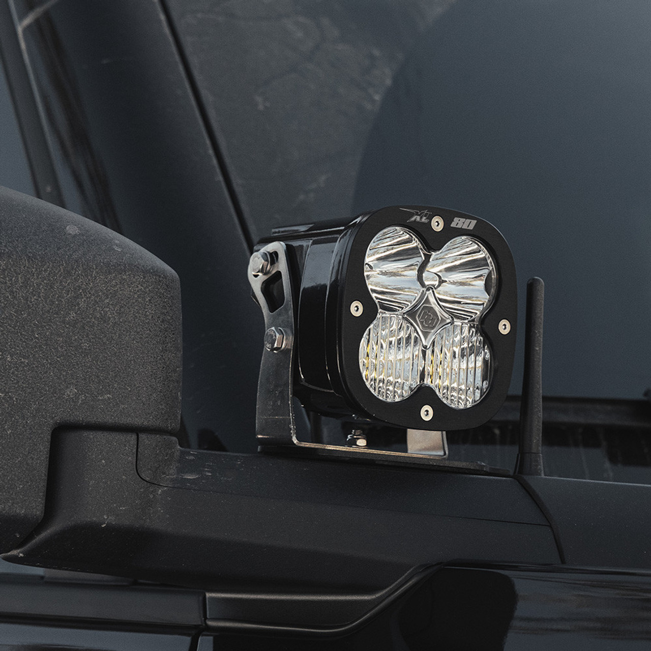 XL80 A-Pillar LED Light Kit, Driving/Cornering, Clear, Upfitter Harness | (21-24) Bronco  | 447751UP