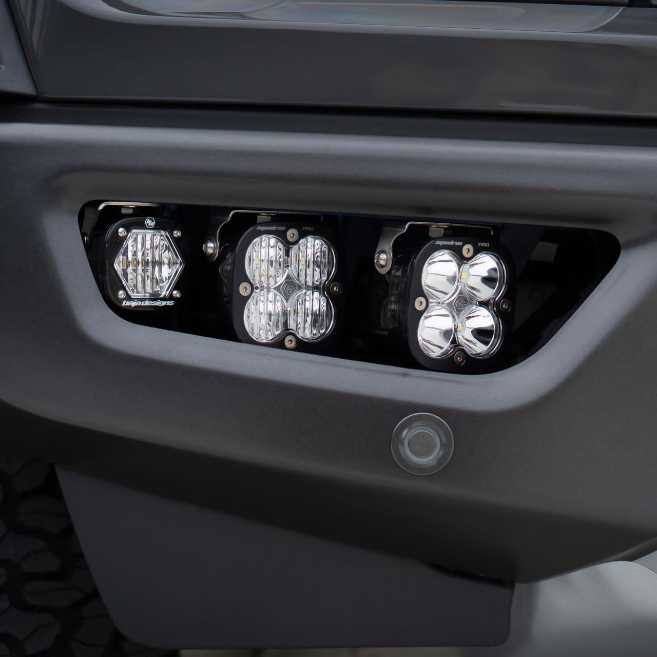 Squadron Pro/S1 Fog Pocket LED Light Kit, Multi-Pattern, Clear | (21-23) F-150 Raptor  | 448056
