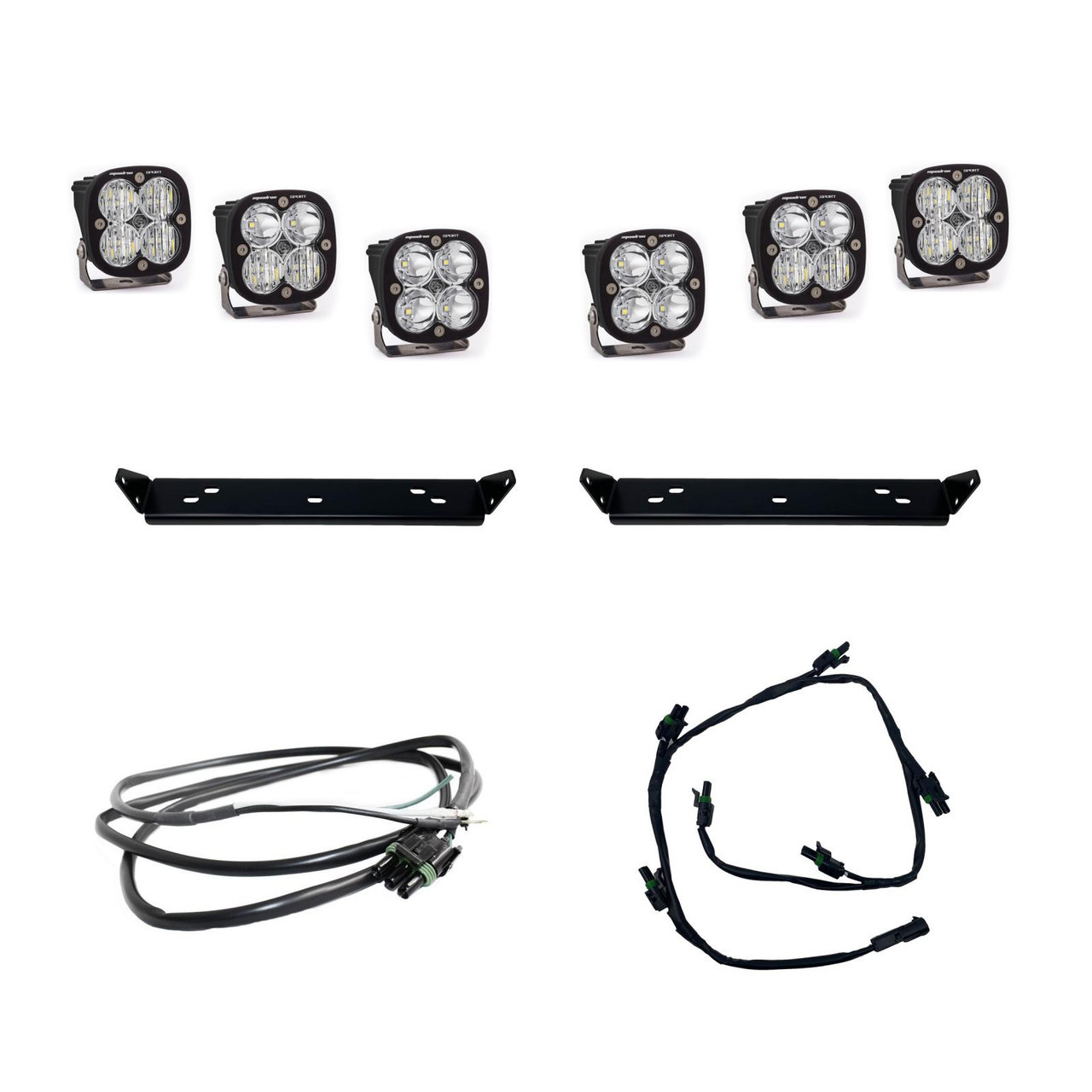 Squadron Sport Grille LED Light Kit, Multi-Pattern, Clear | (21-24) F-150 Raptor, (24-25) F-150 Raptor 37/R  | 448061