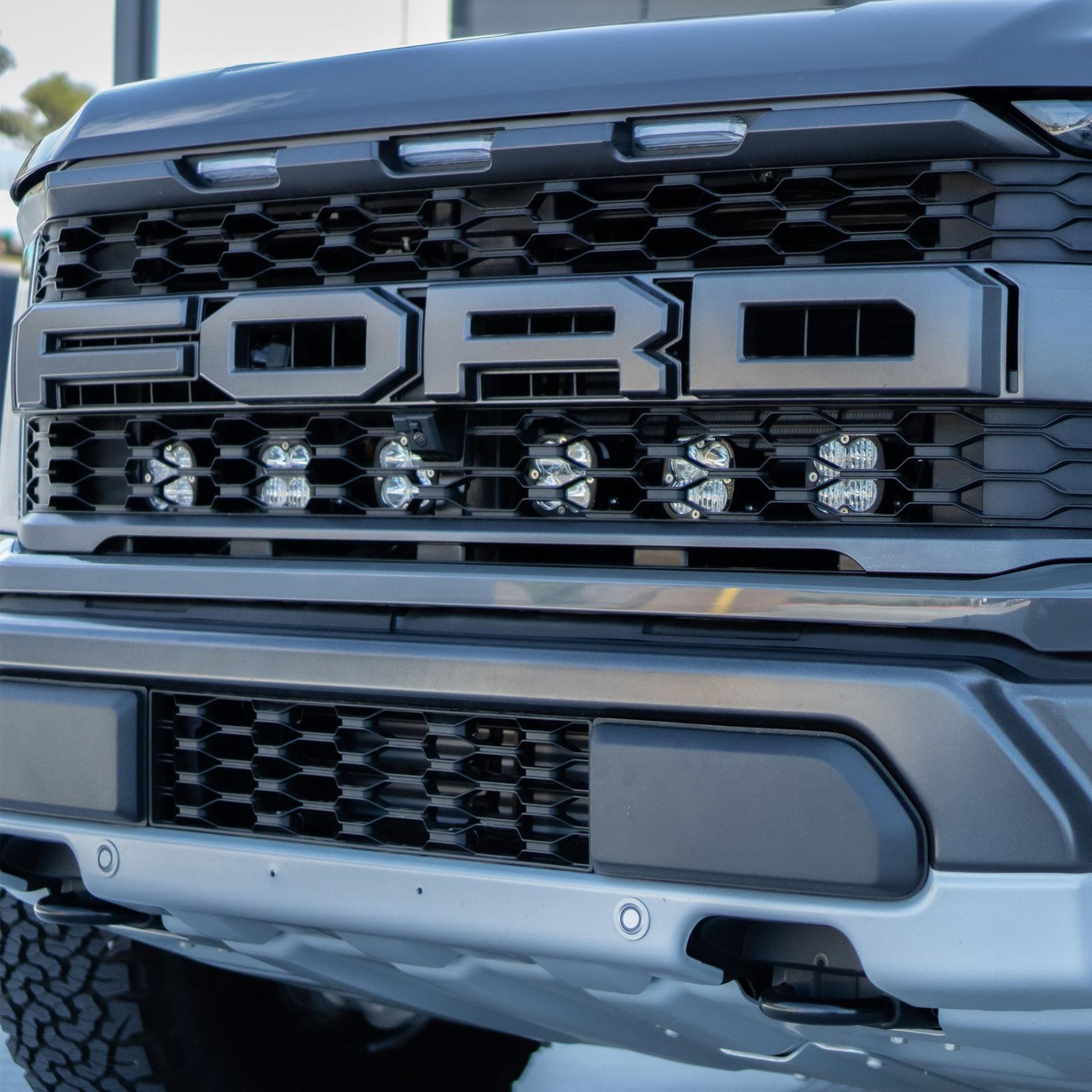 Squadron Sport Grille LED Light Kit, Multi-Pattern, Clear | (21-24) F-150 Raptor, (24-25) F-150 Raptor 37/R  | 448061