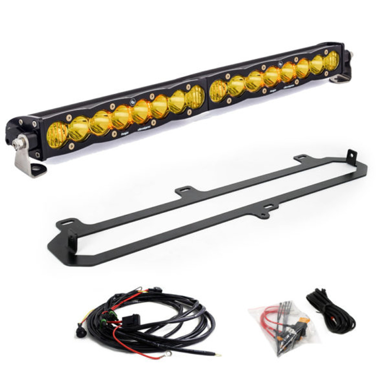 S8 Grille Mount LED Light Kit, 20" LED Light Bar, Amber | (22-24) Tundra TRD Pro | 448124