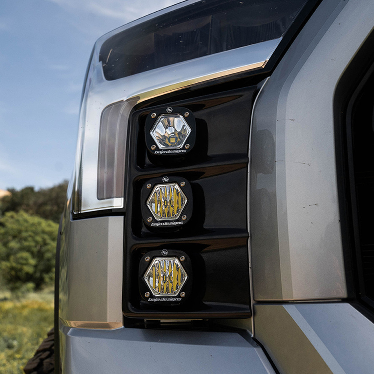 S1 Side Vent LED Light Kit, Multi-Pattern, Clear | (22-24) Tundra  | 448125