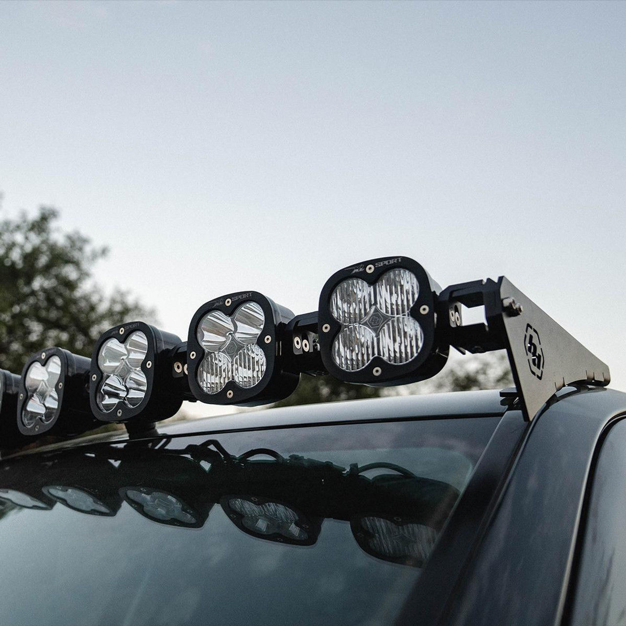 XL Linkable Roof LED Light Kit, 9 Lights, Multi-Pattern, Clear | (22-24) Tundra  | 448158