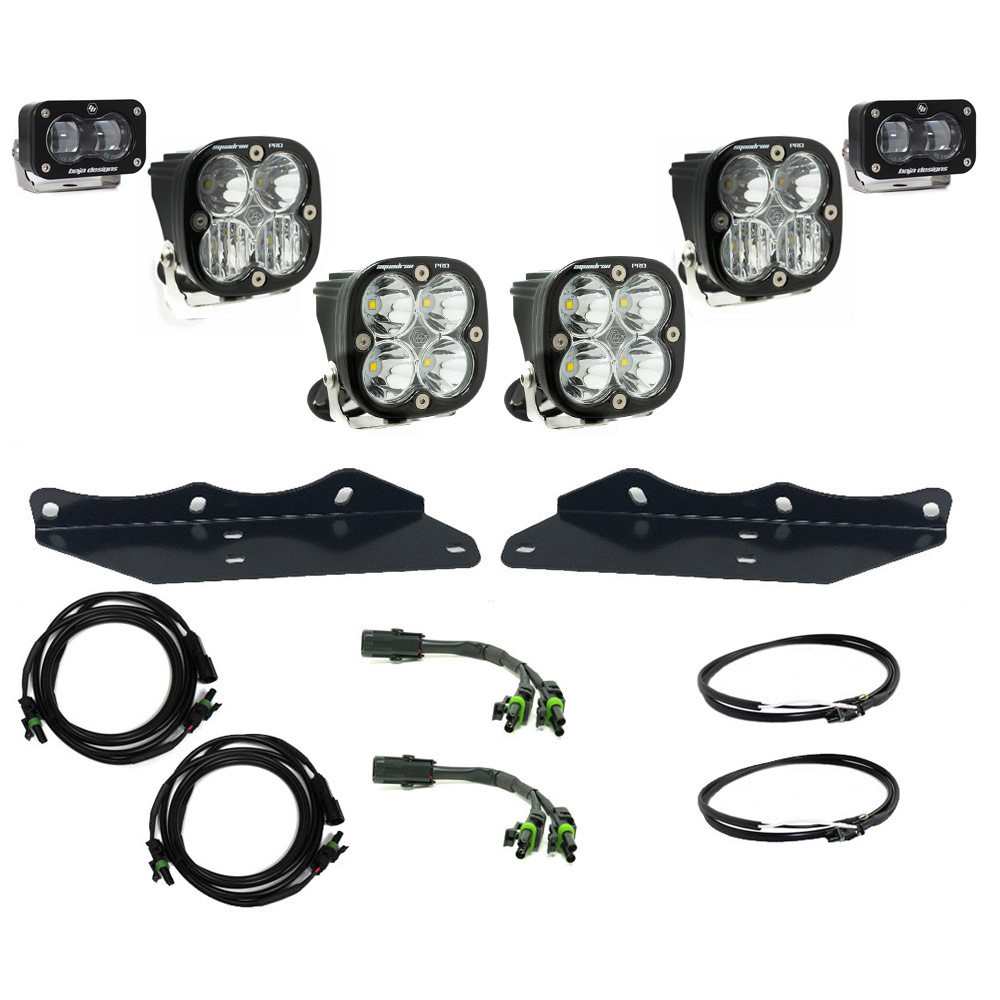 Squadron/S2 SAE Pro Fog Pocket LED Light Kit, Clear | (17-20) F-150 Raptor  | 448173