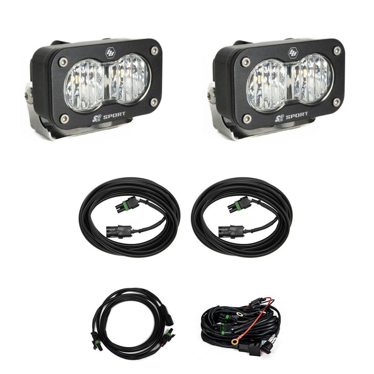 S2 Sport Reverse Light Kit, Wide Cornering, Clear | (23-24) Super Duty F-250/F-350  | 448209