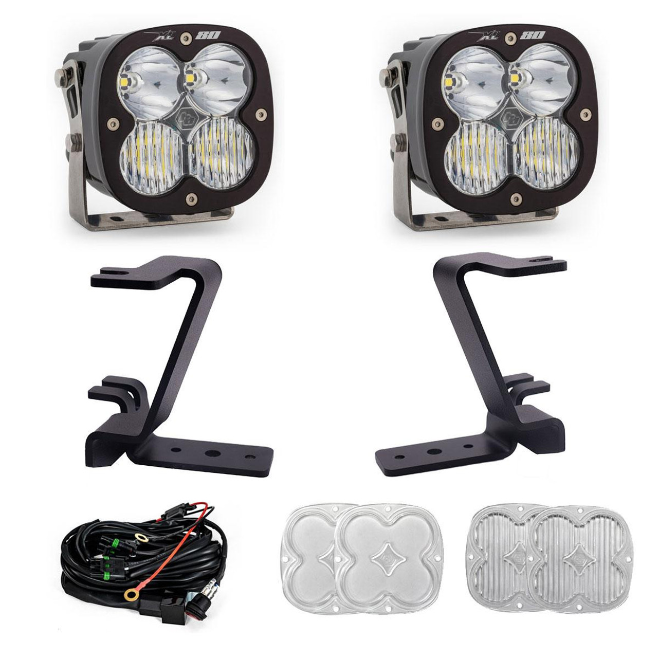 XL80 A-Pillar LED Light Kit, Driving/Cornering, Clear | (23-24) Super Duty F-250/F-350  | 448212