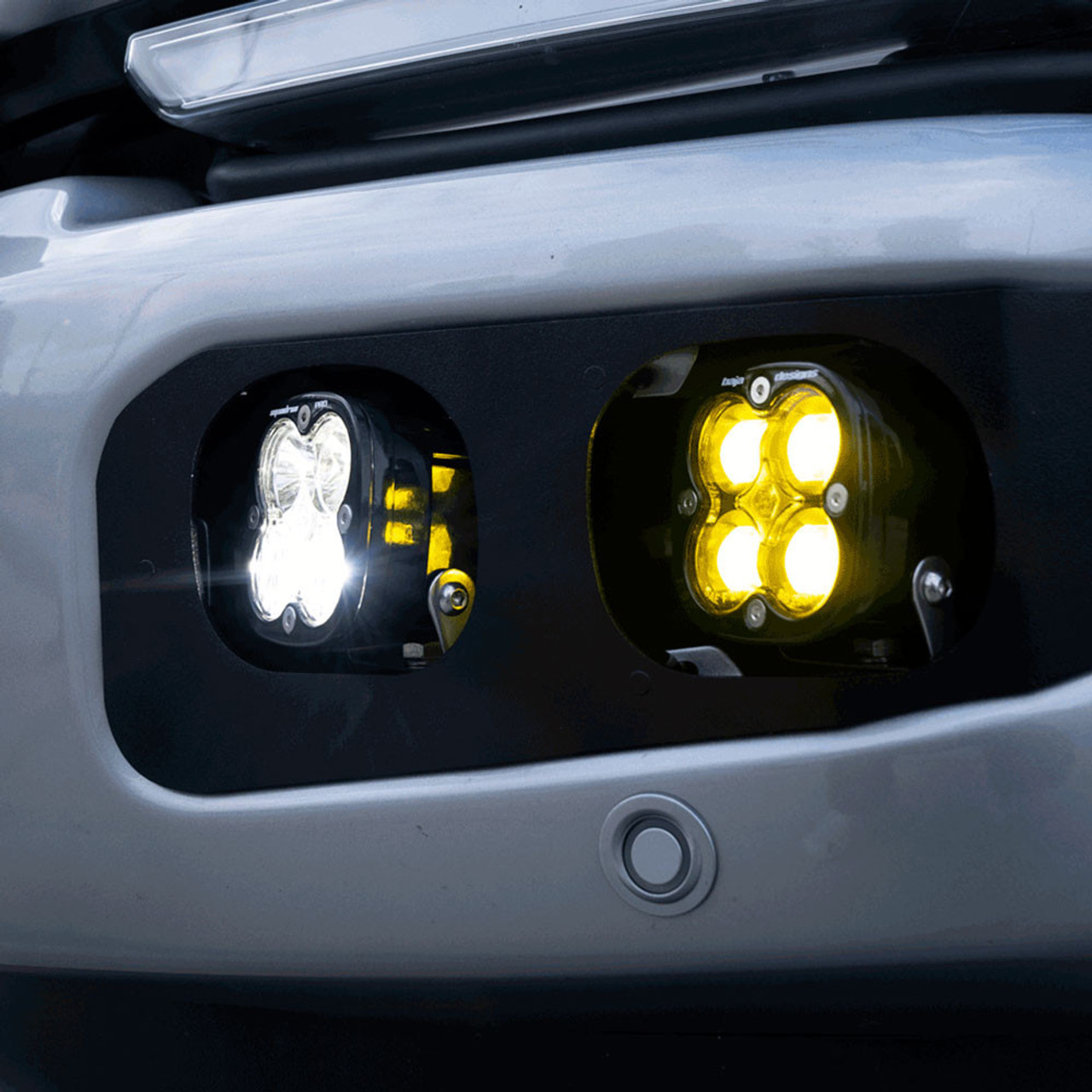 Squadron Pro SAE Fog Pocket LED Light Kit, Dual, Fog, Clear | (23-24) Super Duty F-250/F-350  | 448227