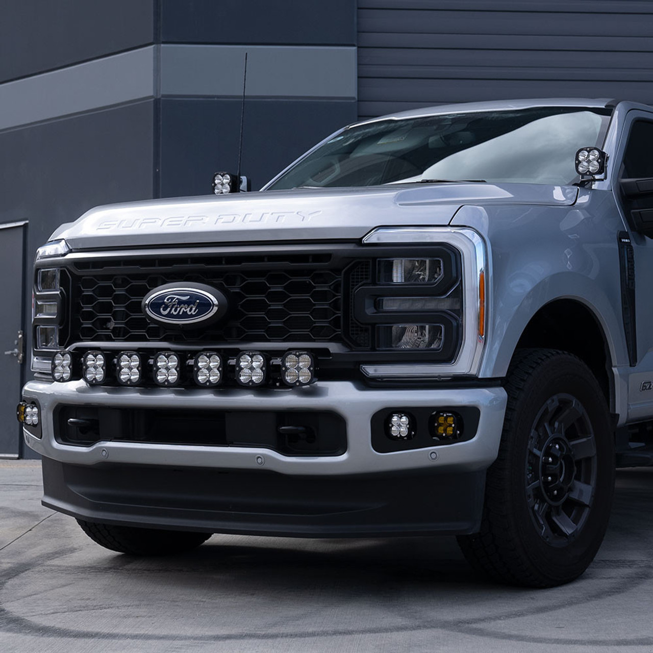 XL Linkable Roof LED Light Kit, 7 Lights, Multi-Pattern, Clear | (23-24) Super Duty F-250/F-350  | 448229