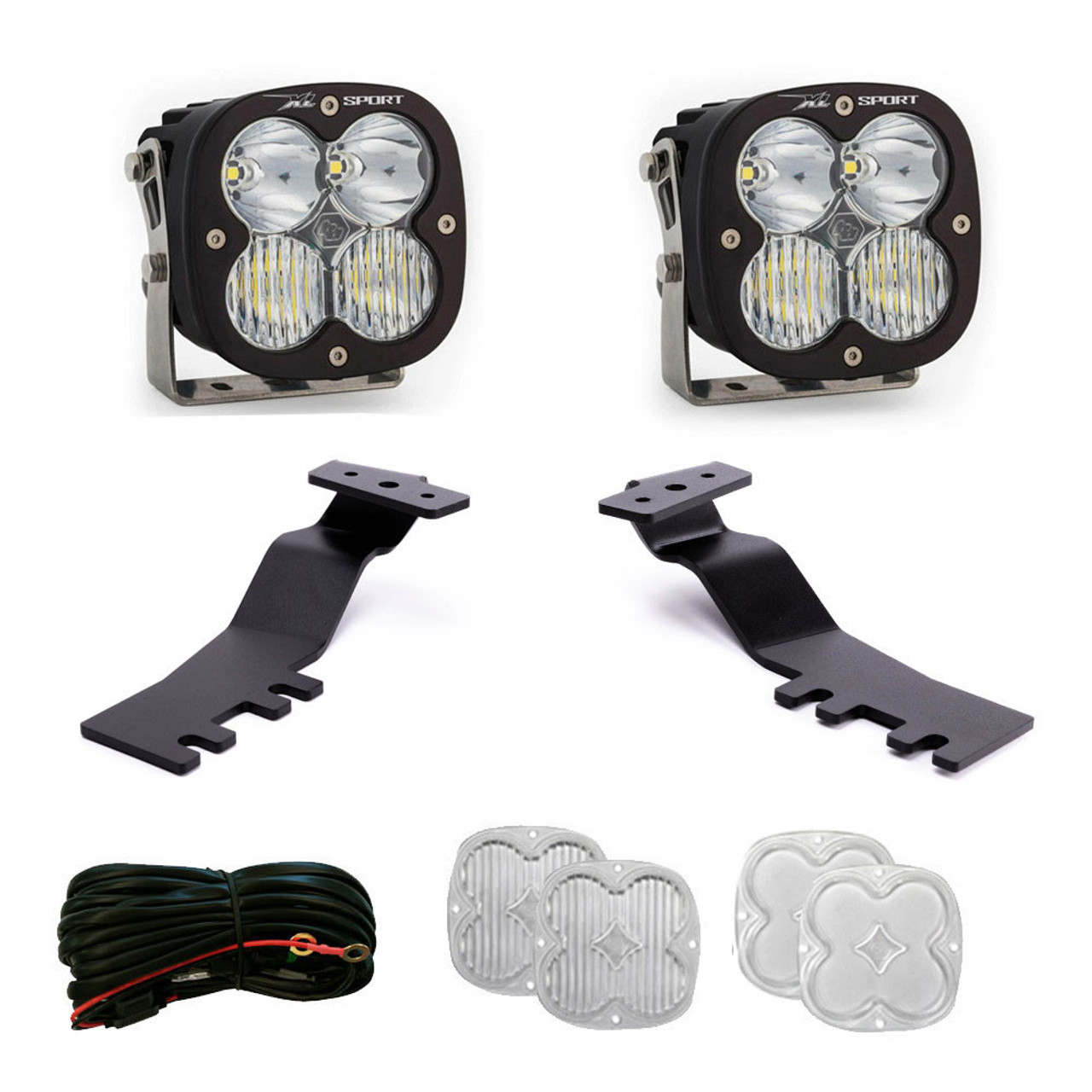 XL Sport A-Pillar LED Light Kit, Driving/Combo, Clear | (24-25) Tacoma  | 448243