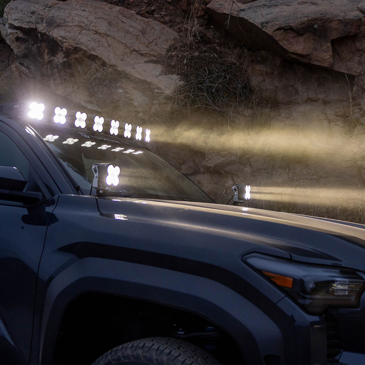 XL Sport A-Pillar LED Light Kit, Driving/Combo, Clear | (24-25) Tacoma  | 448243