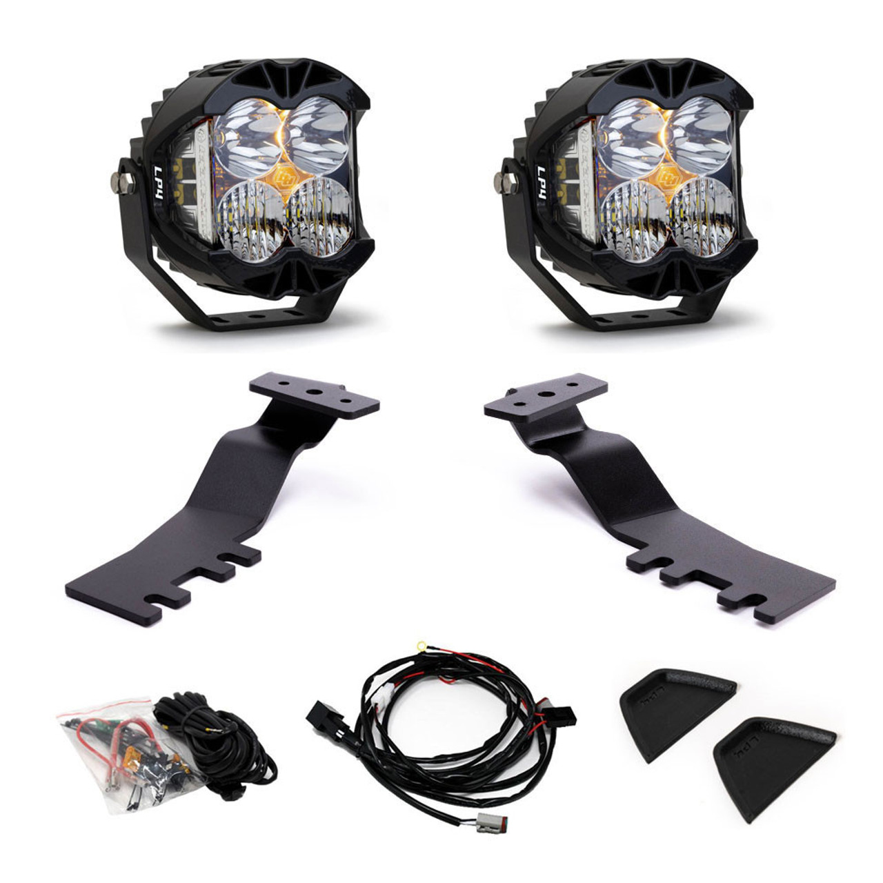 LP4 Pro A-Pillar LED Light Kit, Driving/Combo, Clear | (24-25) Tacoma  | 448251